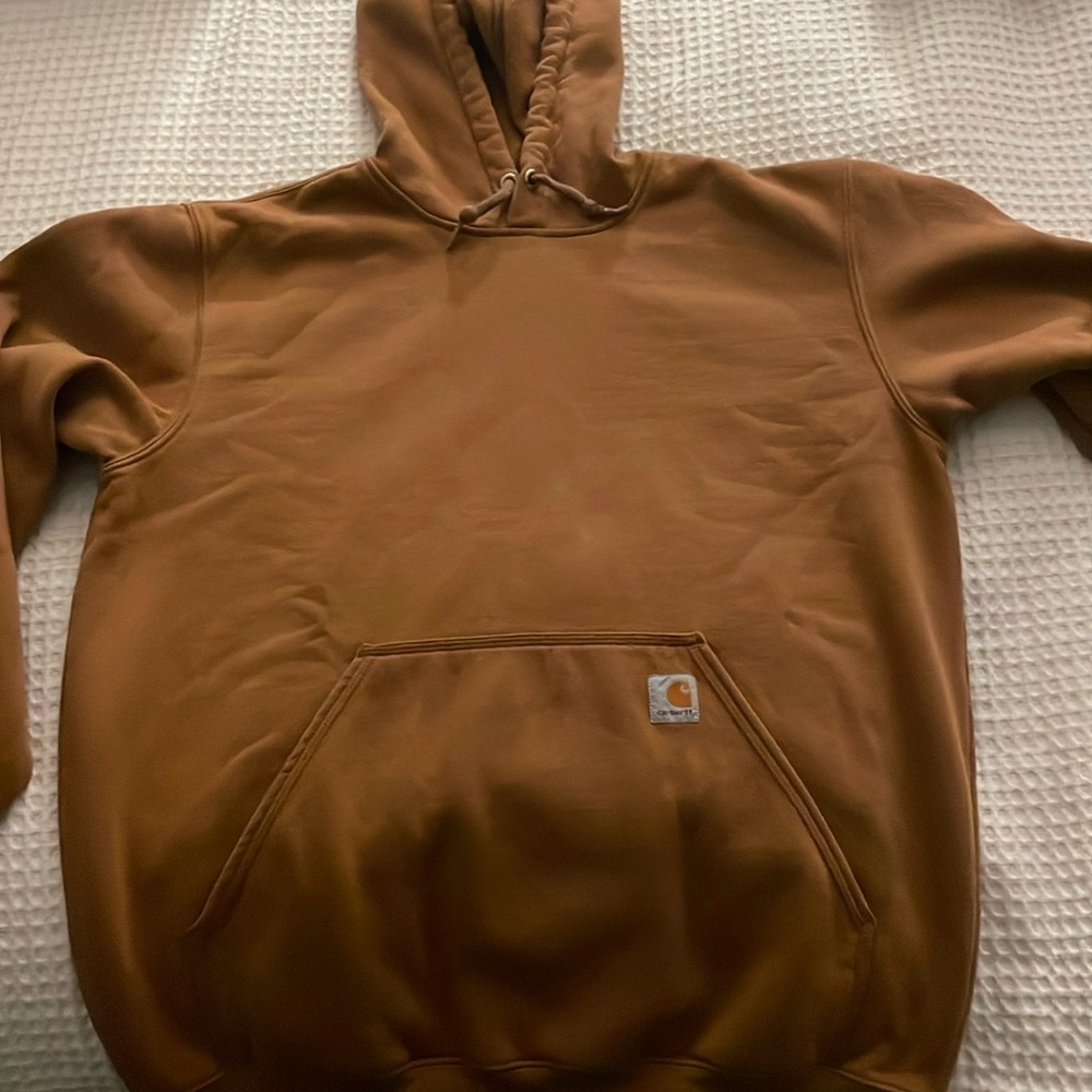 Carhartt hoodie. Rust. Size Large loose fit
